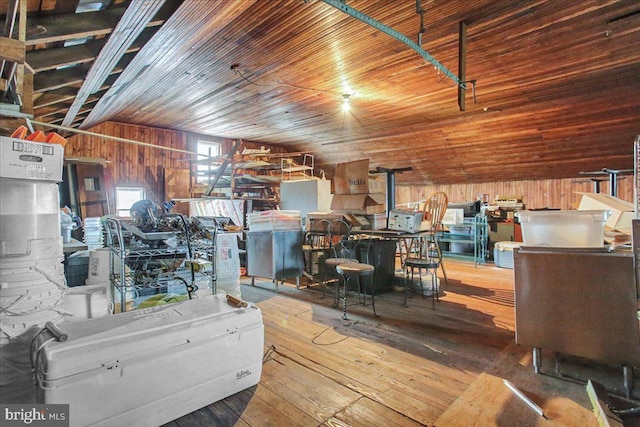 interior space featuring light hardwood / wood-style floors