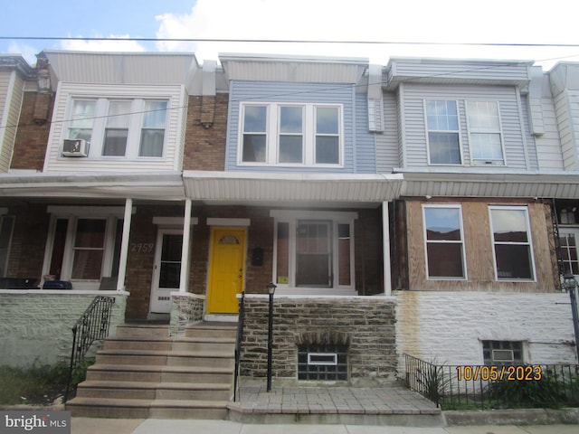 multi unit property with covered porch