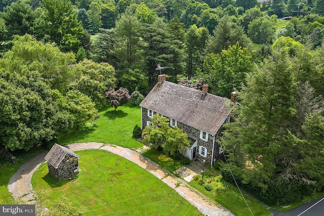 view of birds eye view of property