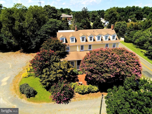 view of birds eye view of property