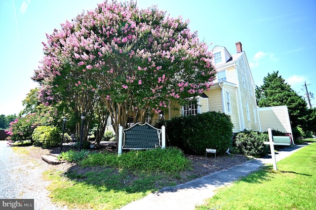 view of property exterior