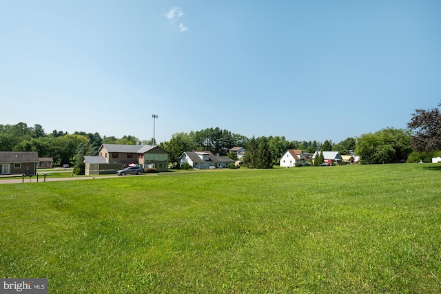 view of yard