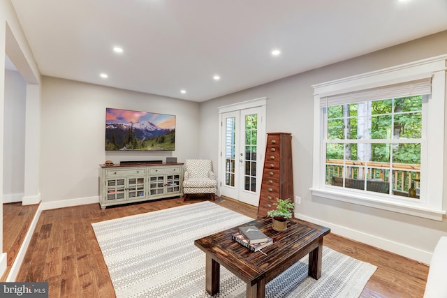 10905 Harpers Square Ct, Reston, VA 20191 - living room featuring recessed lighting, plenty of natural light, and baseboards