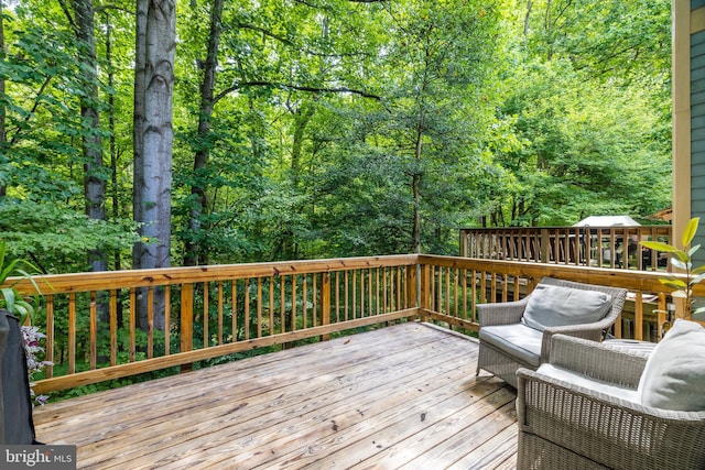 10905 Harpers Square Ct, Reston, VA 20191 - view of wooden terrace