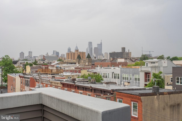 view of property's view of city