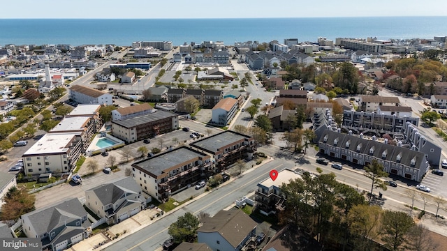 14311 Tunnel Ave Unit 304, Ocean City, MD 21842 - drone / aerial view with a water view