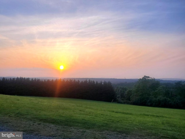 view of mountain view