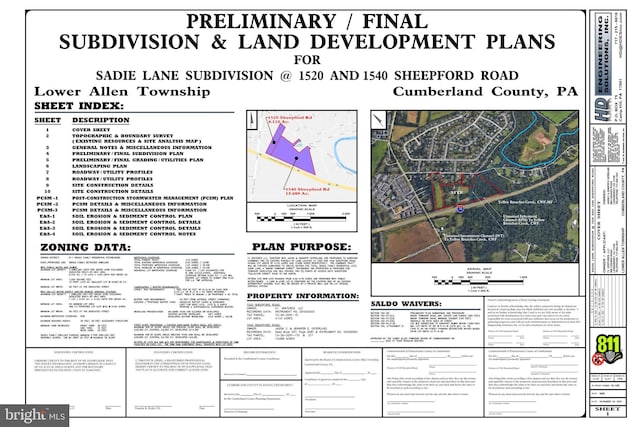 1540 Sheepford Rd, Mechanicsburg PA, 17055 land for sale