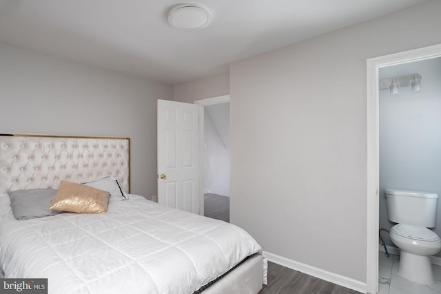 bedroom featuring ensuite bathroom