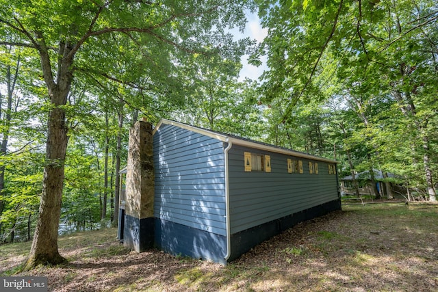 view of shed / structure