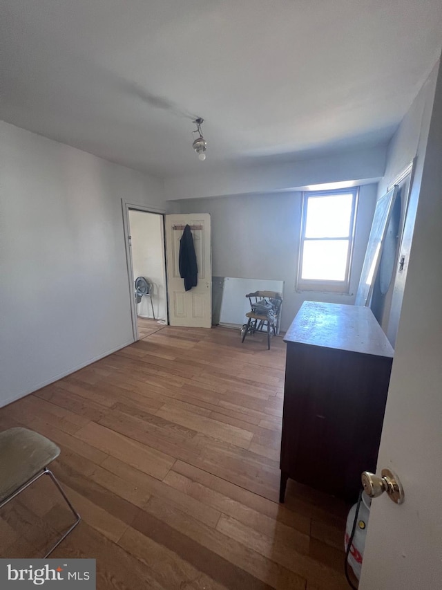 interior space featuring light hardwood / wood-style flooring