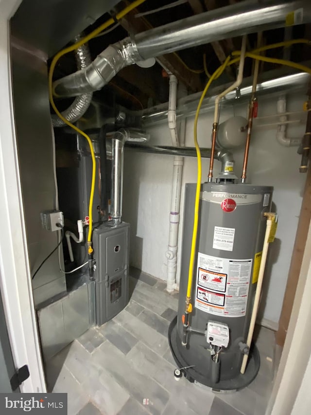 utilities with gas water heater