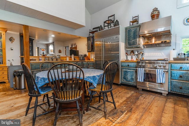 dining room featuring hardwood / wood-style floors