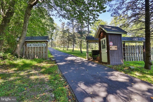 view of gate