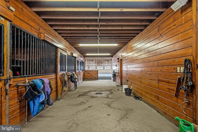 view of stable