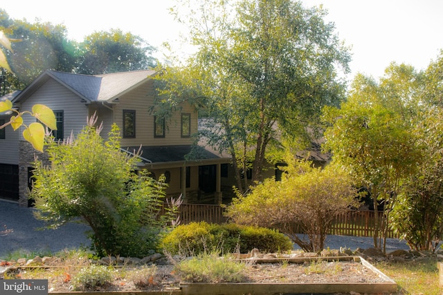 view of front of house