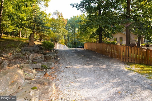 view of street