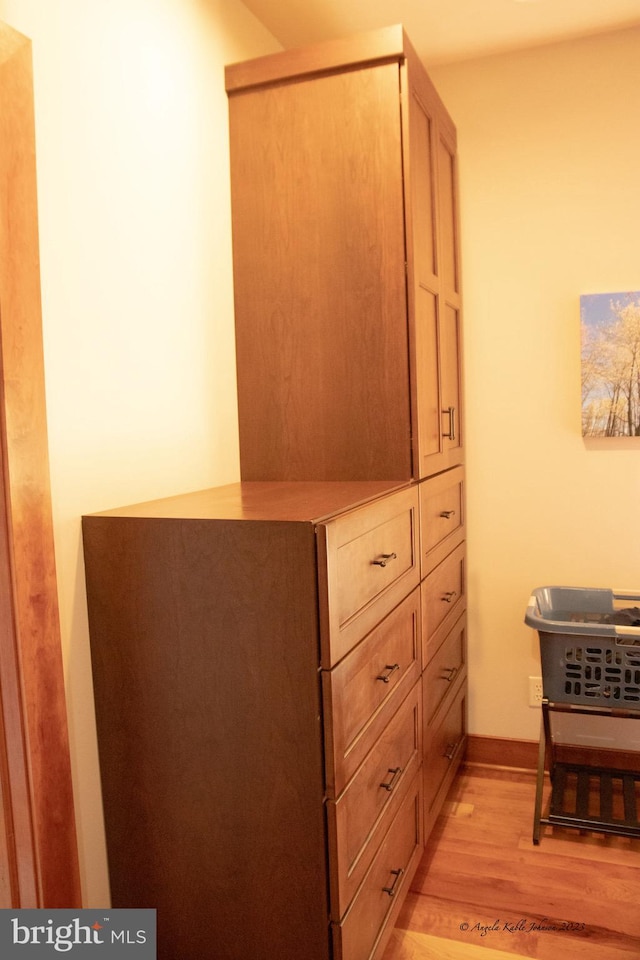 view of closet