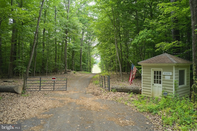 view of street