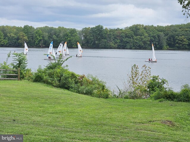 property view of water