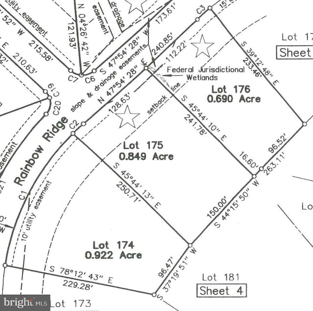 Rainbow Rdg, Bumpass VA, 23024 land for sale