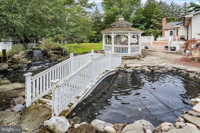 316 Pomponio Pl, Jackson, NJ 08527 - exterior space featuring a gazebo