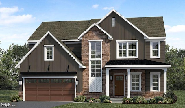 01 Tupelo St, Lititz, PA 17543 - view of front of house featuring a garage
