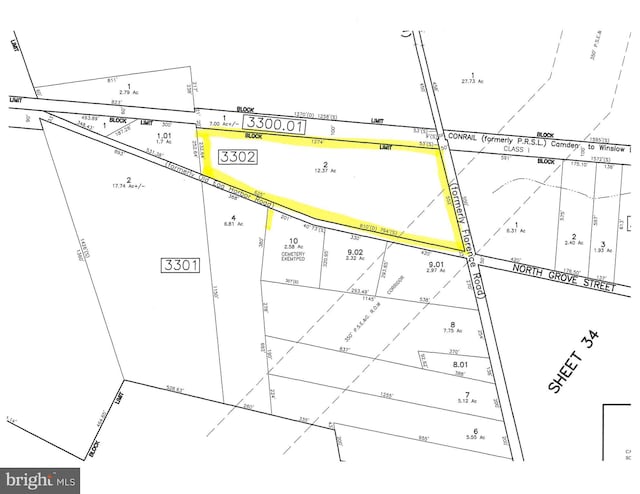 LOT2 N Grove St, Berlin NJ, 08009 land for sale