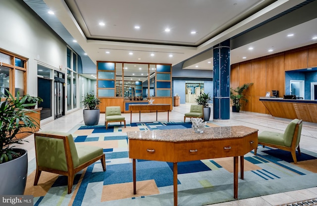 view of lobby