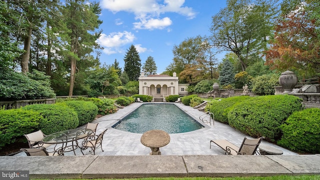 1717 Woodland Rd, Abington, PA 19001 - view of swimming pool featuring a patio area