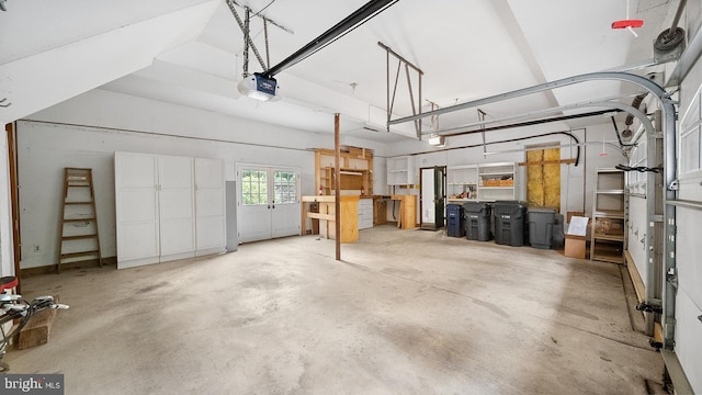 1717 Woodland Rd, Abington, PA 19001 - garage featuring a garage door opener