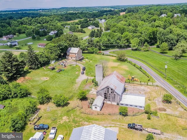 view of birds eye view of property