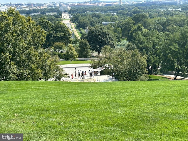 view of aerial view