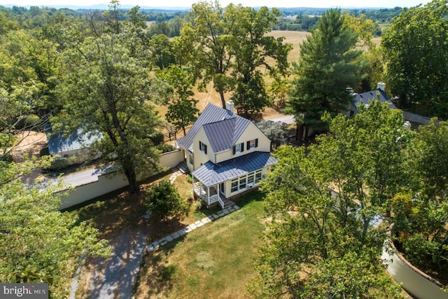 view of birds eye view of property