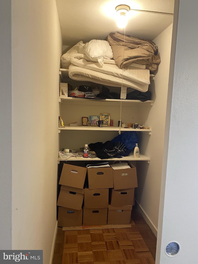 view of closet