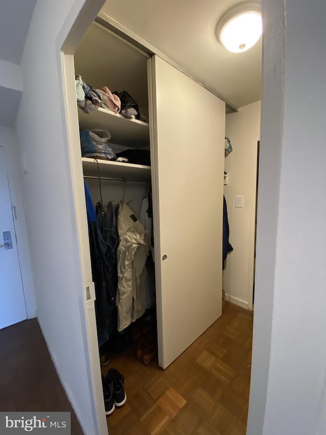 view of closet