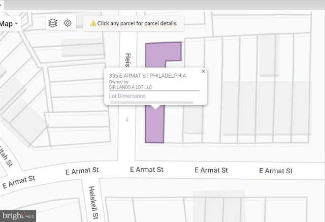 335 E Armat St, Philadelphia PA, 19144 land for sale