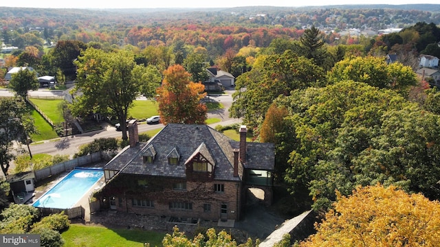 view of birds eye view of property