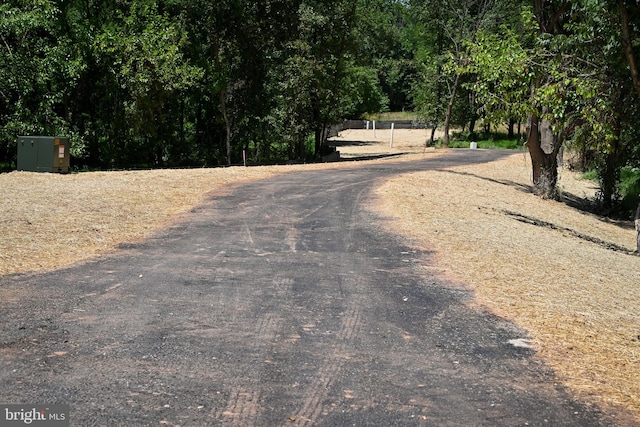 view of road