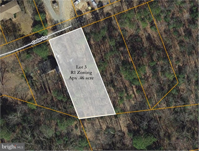 LOT3 Cedar Ln, Bowling Green VA, 22427 land for sale