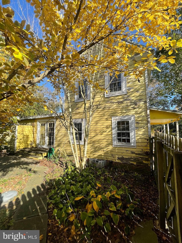 view of back of house