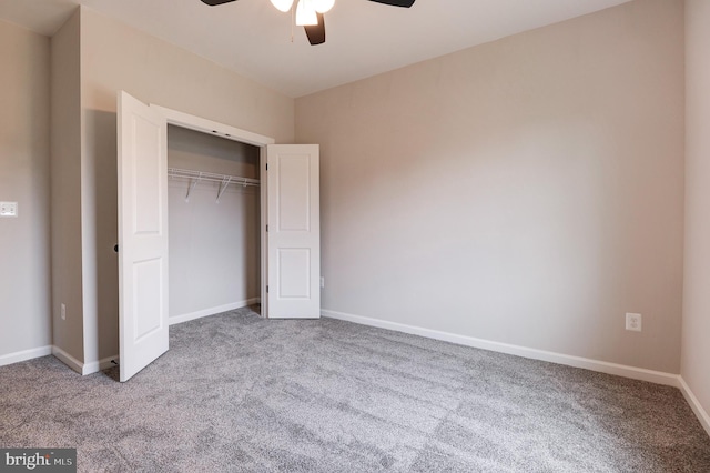 40 N Berlin Pike, Lovettsville, VA 20180 - unfurnished bedroom featuring carpet floors, a closet, and baseboards