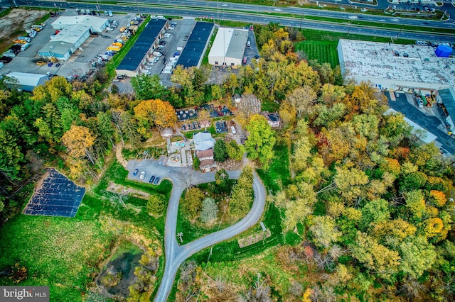 view of drone / aerial view