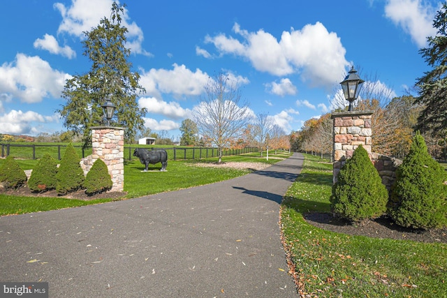 exterior space featuring a yard