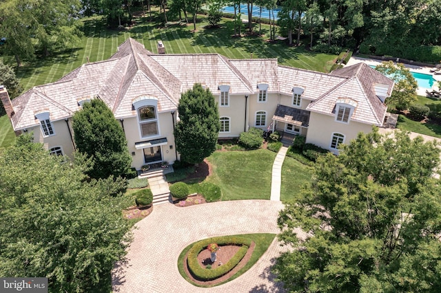 view of birds eye view of property