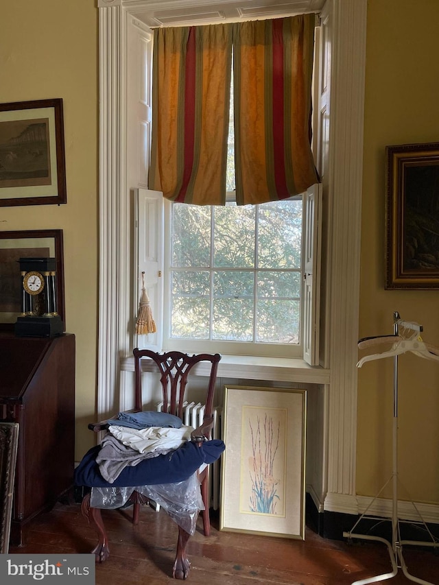 view of sitting room