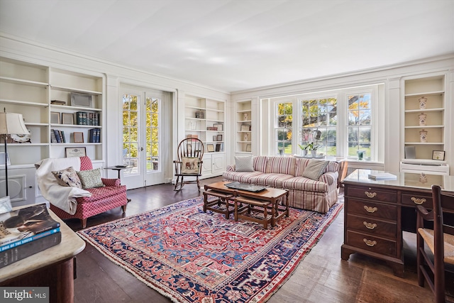 interior space featuring plenty of natural light