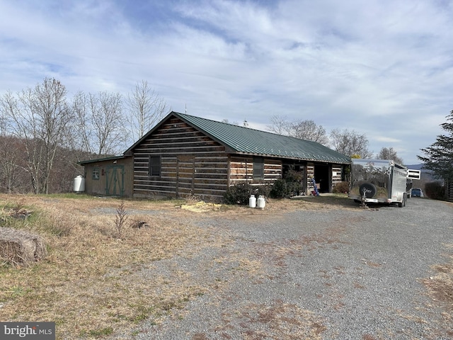 view of side of home