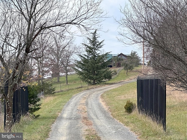 view of road