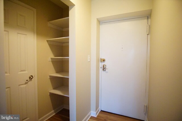 view of closet